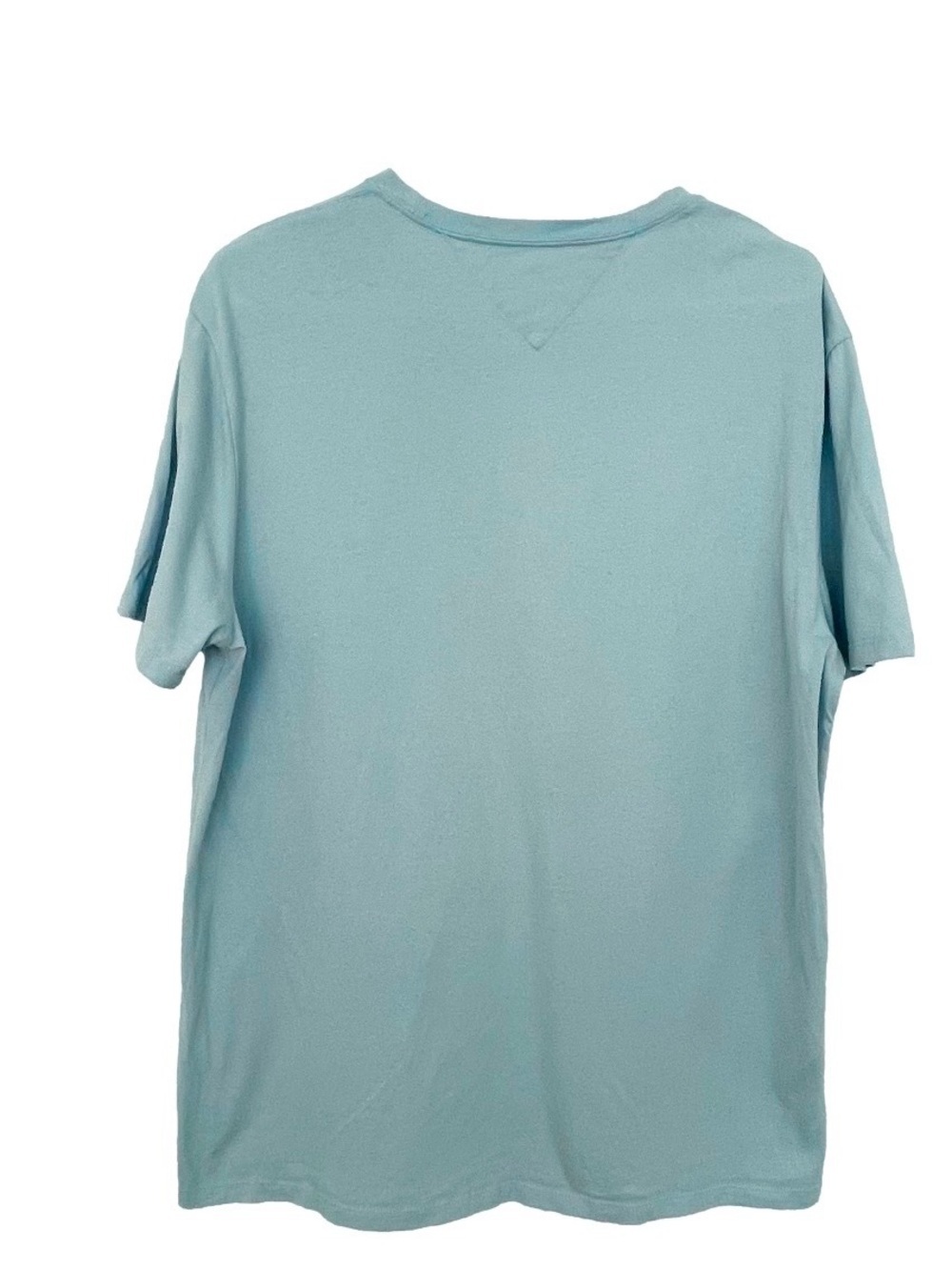 Tommy Hilfiger Men's Light Blue Pocket T-Shirt Size L - Picture 2 of 6